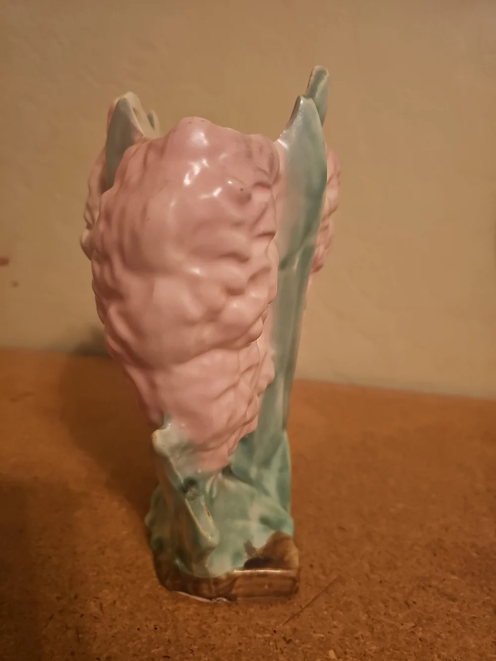 McCoy Pink Hyacinth Vase, Early 1950s, Very Crisp Details, GVC